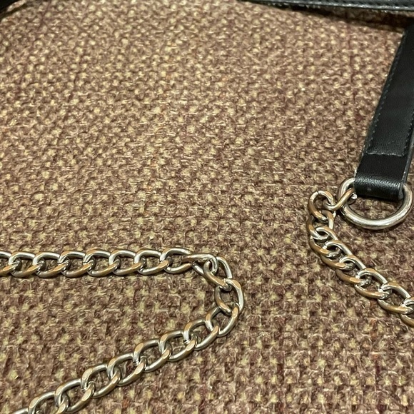 Badgley Mischka leather shoulder handbag - Picture 8 of 8